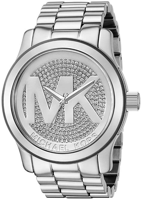 horloge zilver michael kors|Michael Kors silver tones.